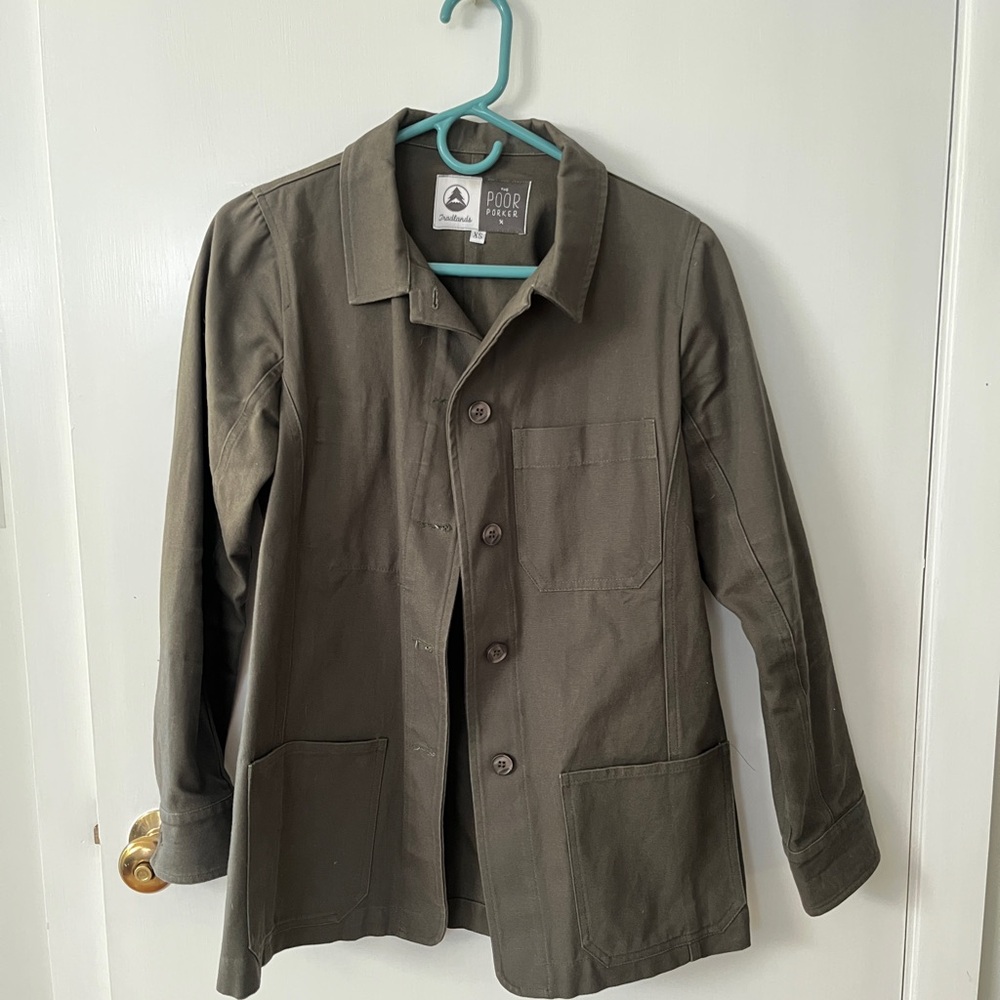 Tradlands Olive Canvas Jacket